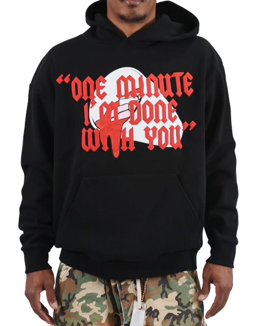 EVOL Double Cup Hoodie Black/Red