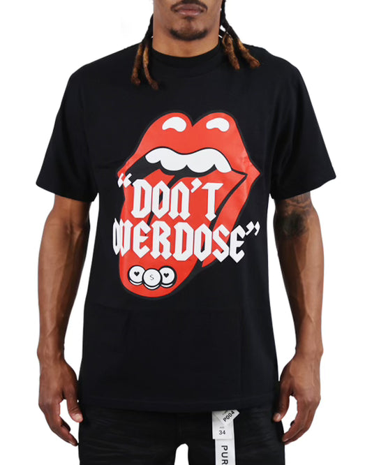 EVOL Love Is A Drug Tee Black and Red