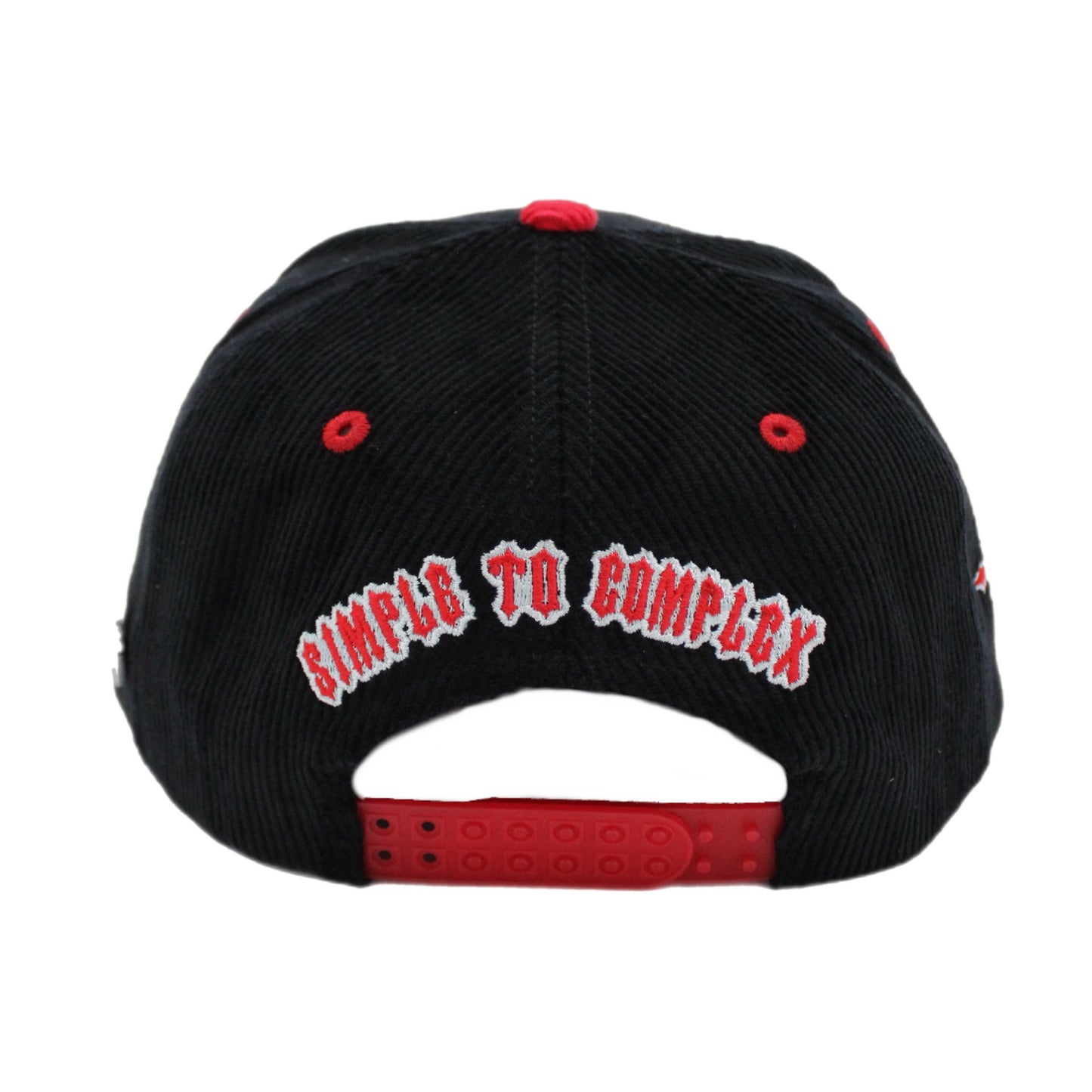 EVOL + VE CORDUROY TRUCKER HAT BLACK/PINK