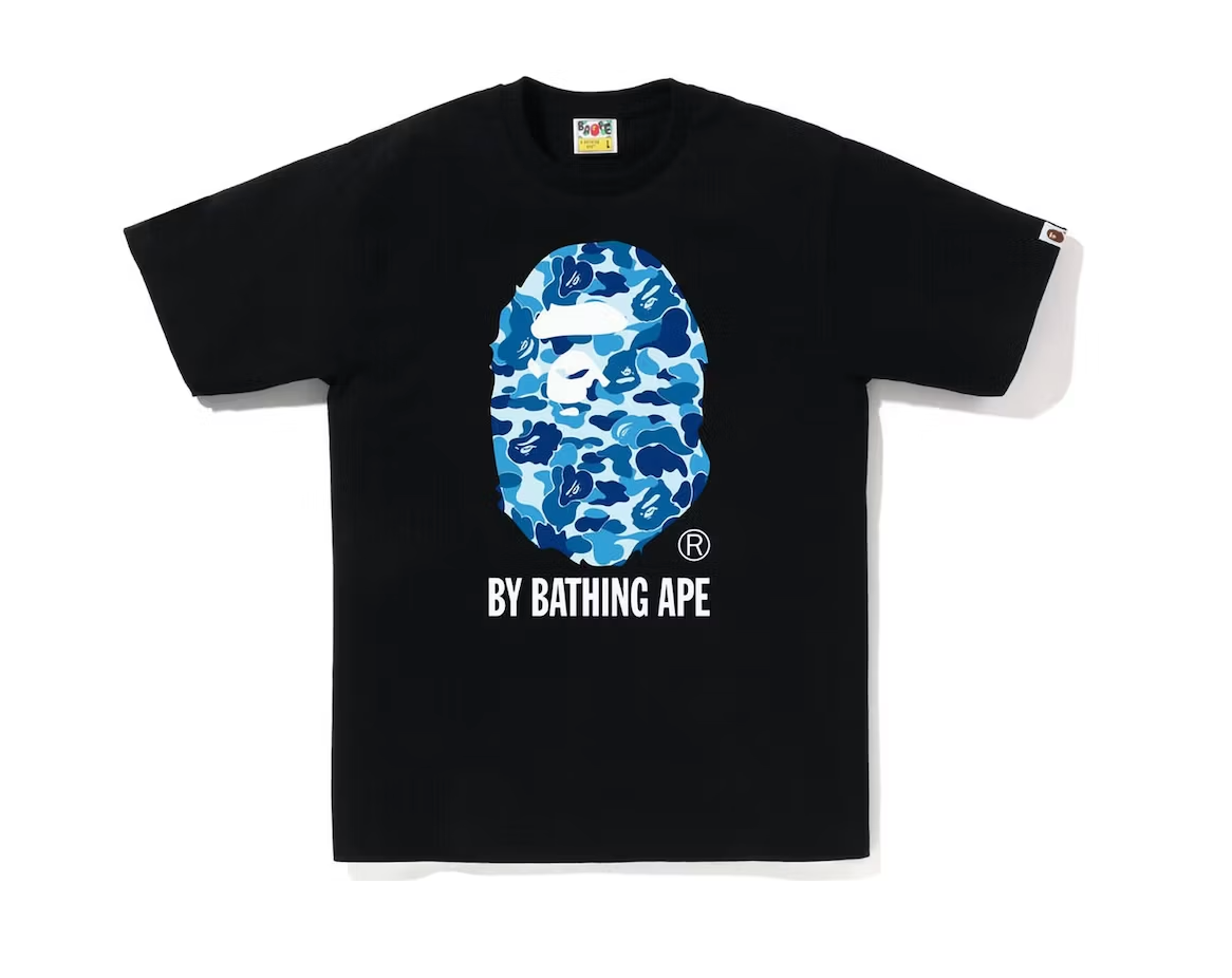 BAPE ABC Camo By Bathing Ape Tee (SS23) Black/Blue