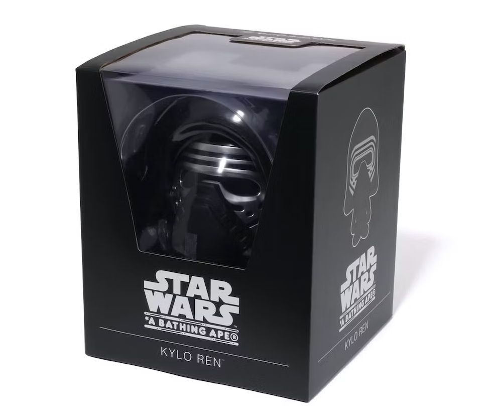 BAPE Star Wars x Baby Milo VCD Kylo Ren Figure Black