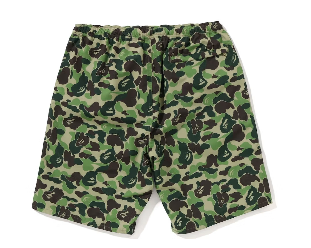 BAPE ABC Camo Beach Shorts (SS23) Green