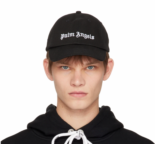 PALM ANGELS Black Classic Cap