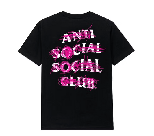 Anti Social Social Club Nevermind T-shirt Black