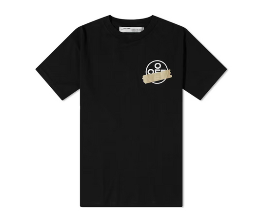 Off-White Slim Fit Tape Arrows T-shirt Black/Beige