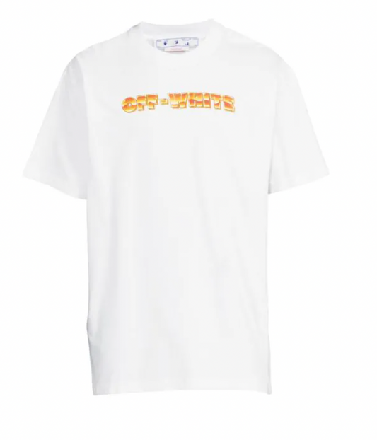 Off White Orange Metal Arrows Tee
