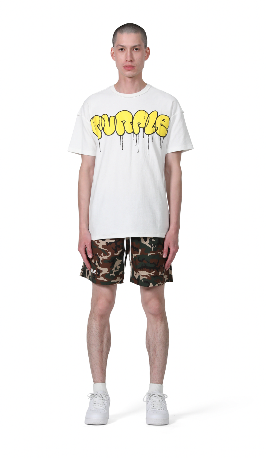 Purple Brand All Round Short Camo