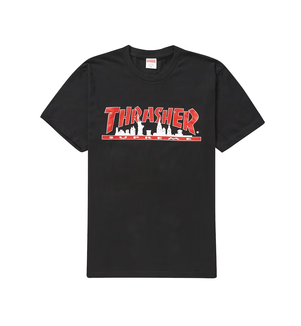 Supreme Thrasher Skyline Tee Black