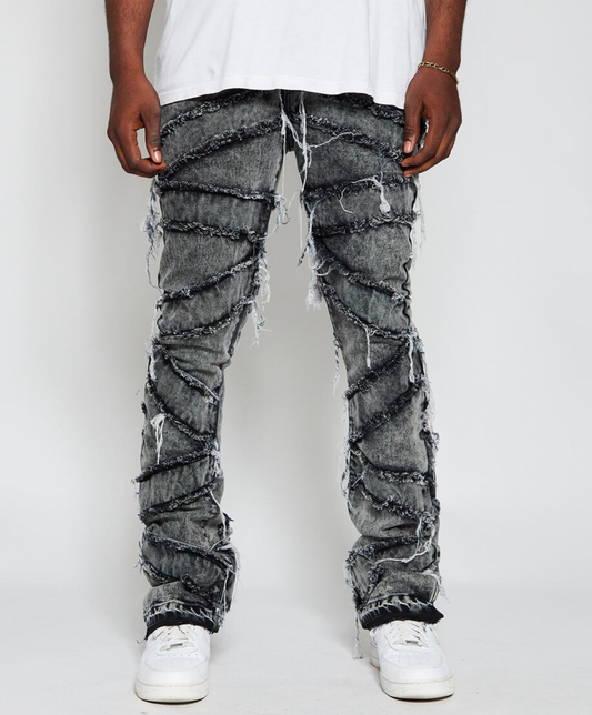 Golden Denim The Stacked - Acido ( Vintage Black )