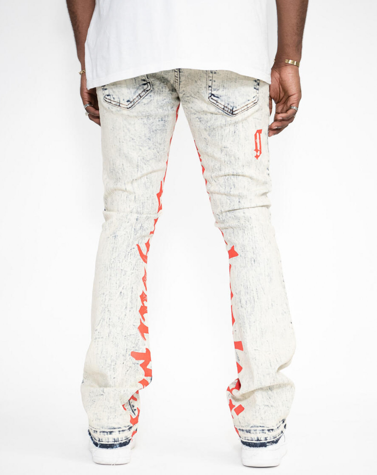 Golden Denim The Stacked - Garnet