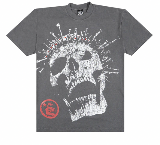 Hellstar Studios Crowned Skull Short Sleeve Tee Shirt