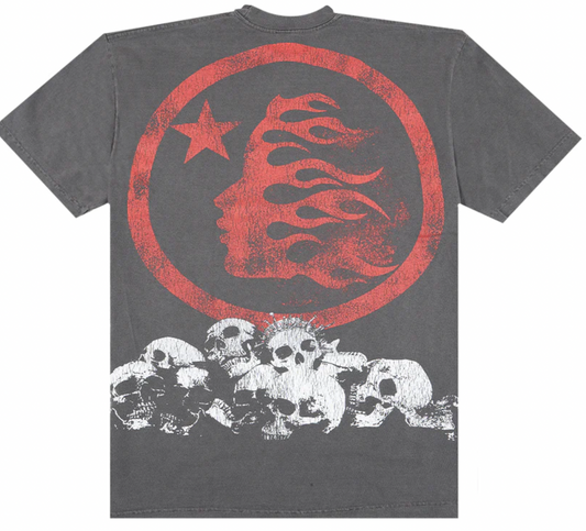 Hellstar Studios Crowned Skull Short Sleeve Tee Shirt