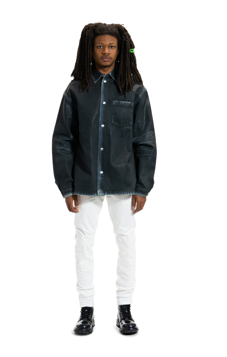 Purple Brand Tuffetage Monogram Jeans