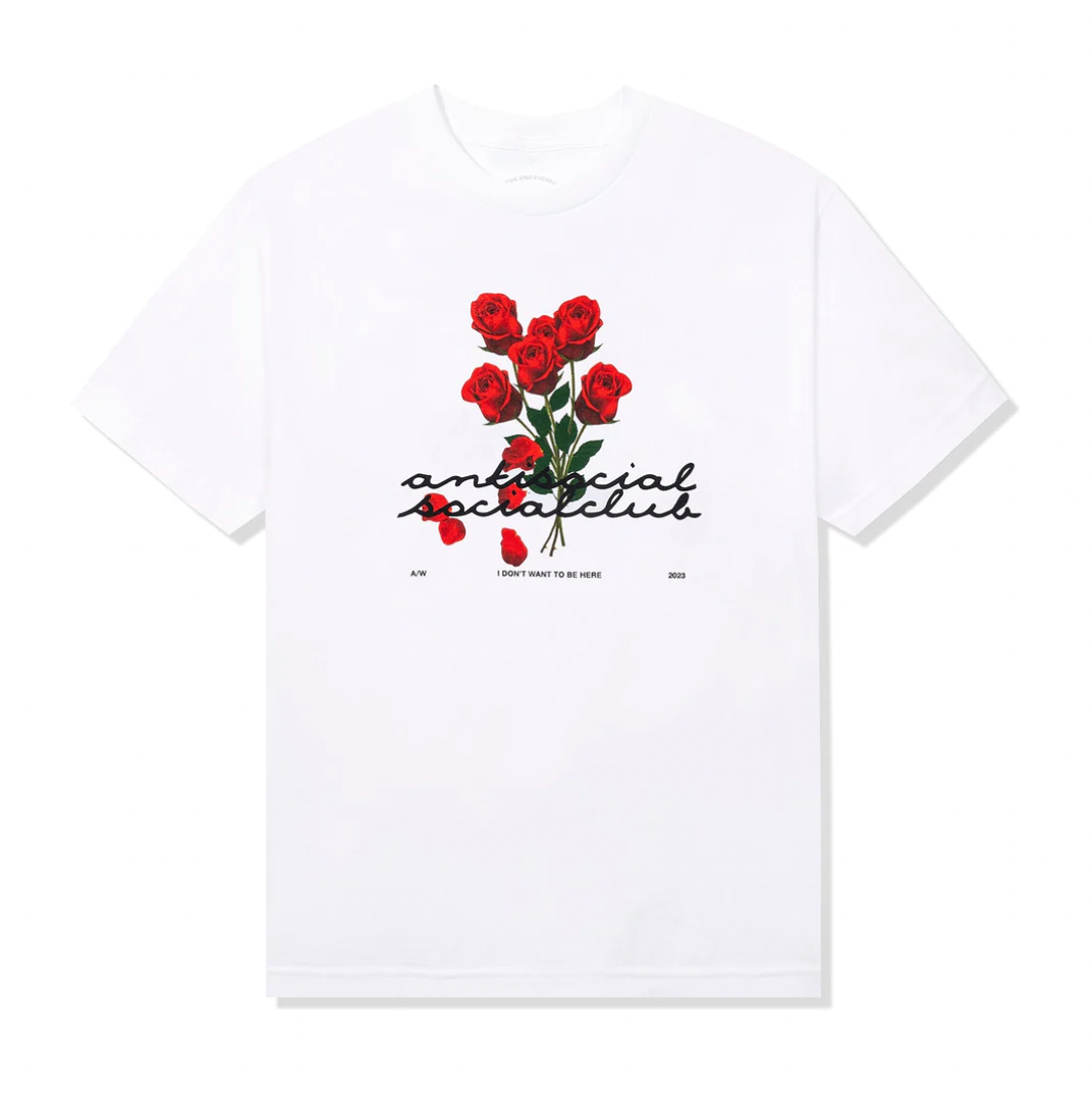 Anti Social Social Club Don't Worry About Me Tee White