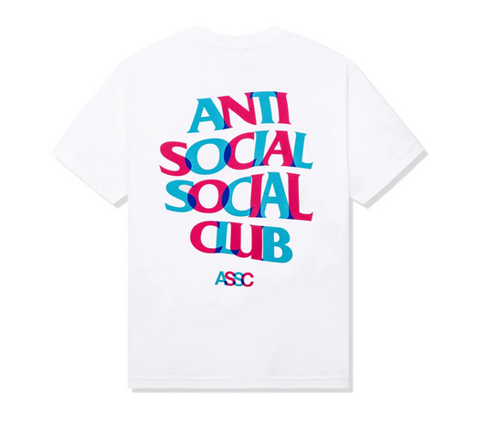 Anti Social Social Blind Games Tee White