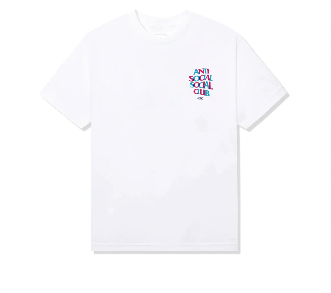 Anti Social Social Blind Games Tee White