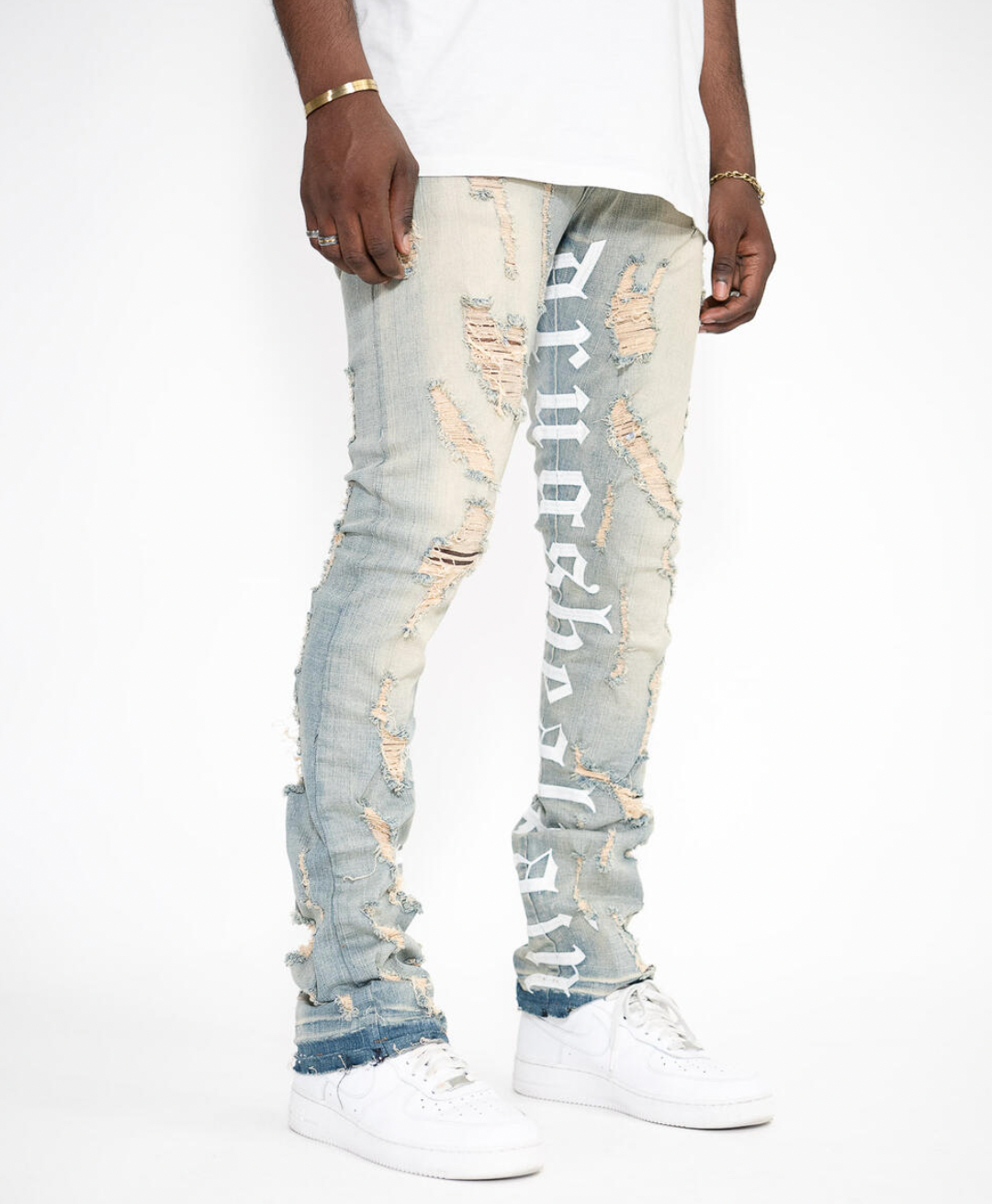 Golden Denim Milwaukee Original Stacked Flare Jeans