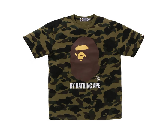 BAPE 1st Camo By Bathing Ape Tee Green