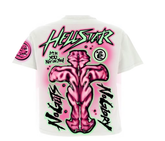 Hellstar No Guts No Glory T-Shirt White