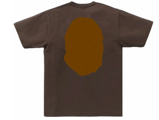 BAPE Big Ape Head Tee Brown