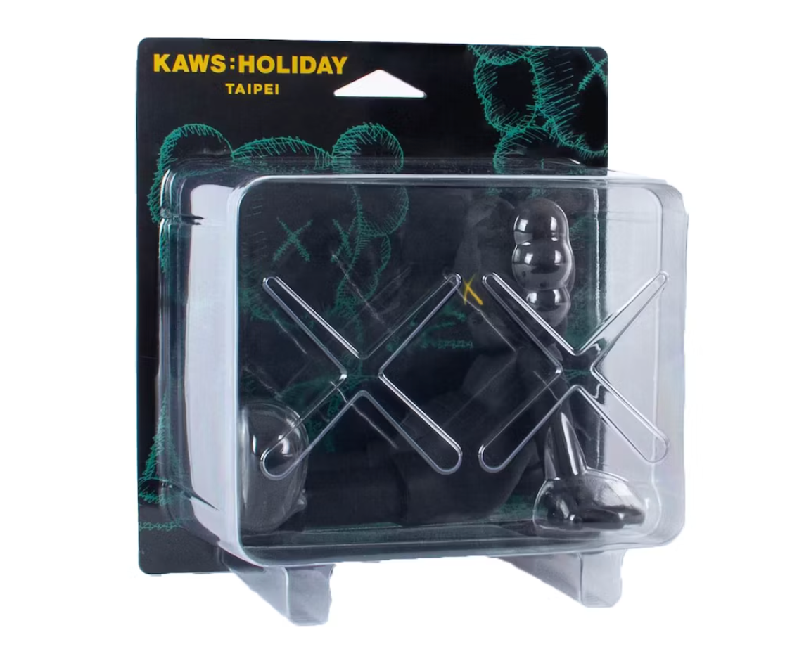 KAWS Holiday Taipei Vinyl Figure Black