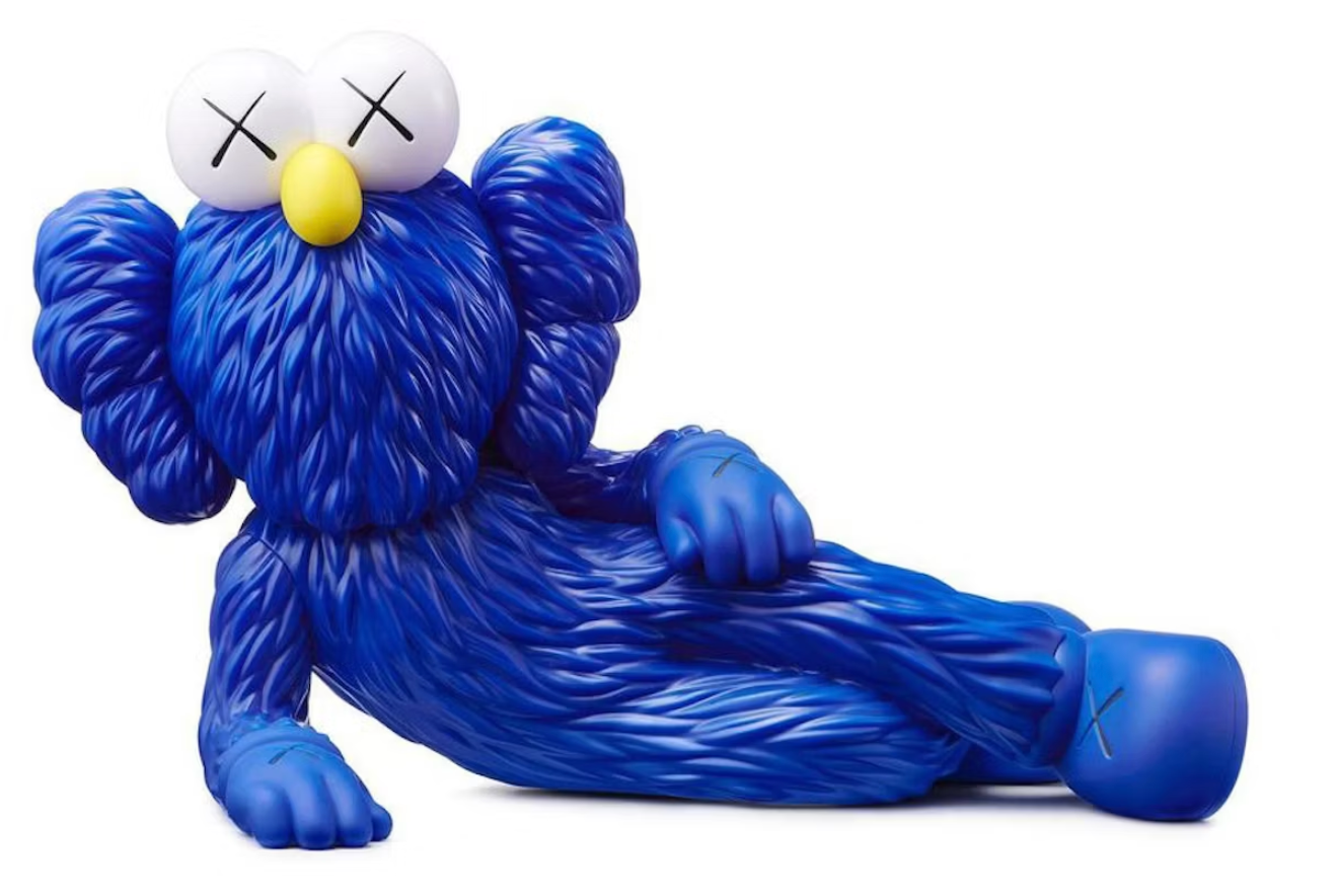KAWS TIME OFF Vinyl Figure Blue