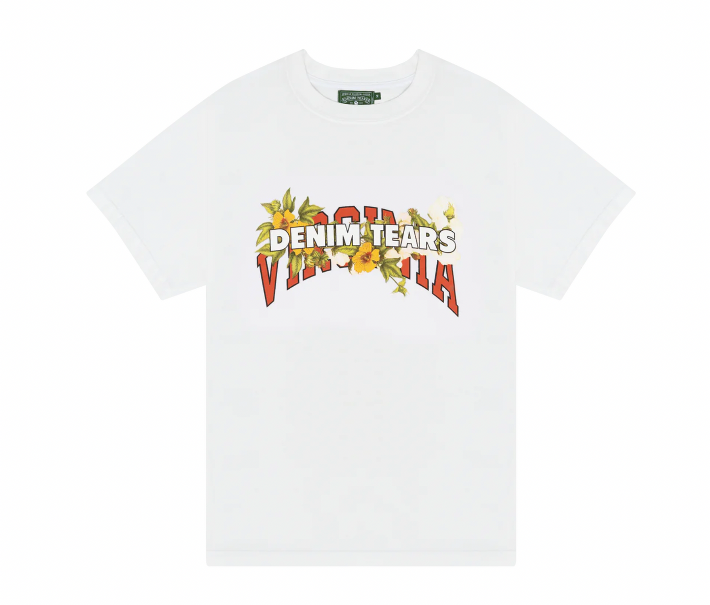 Denim Tears The Virginia 1619 Tee White