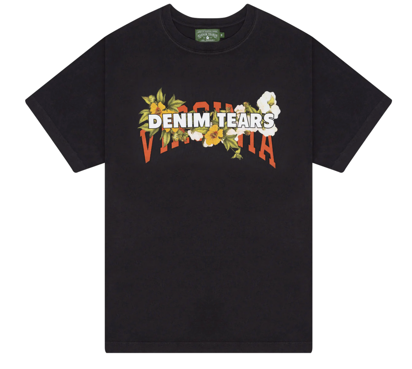 Denim Tears The Virginia 1619 Tee Black