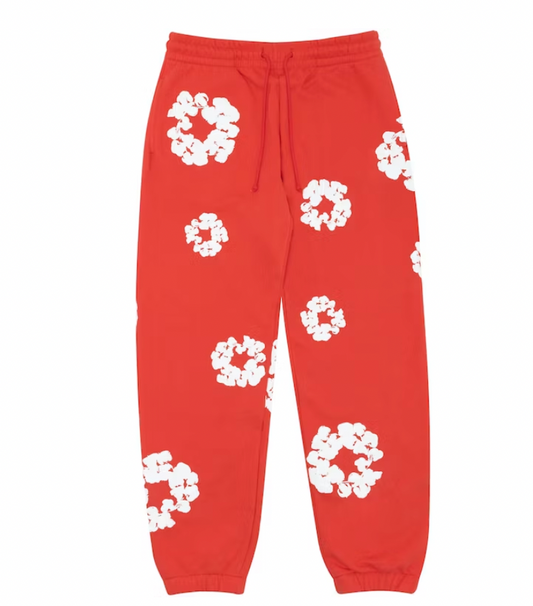 Denim Tears Cotton Wreath Sweatpant Red