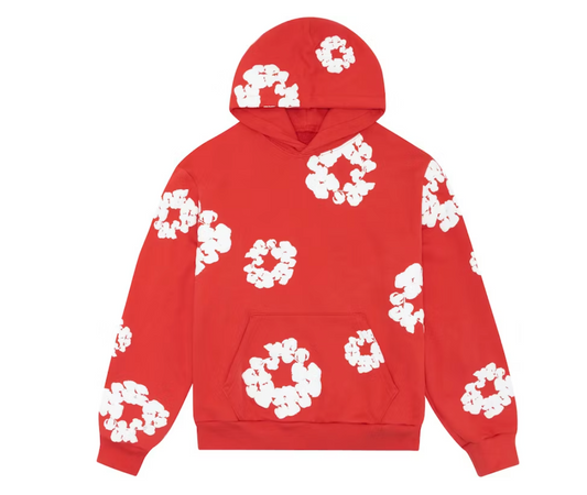Denim Tears Cotton Wreath Sweatshirt Red