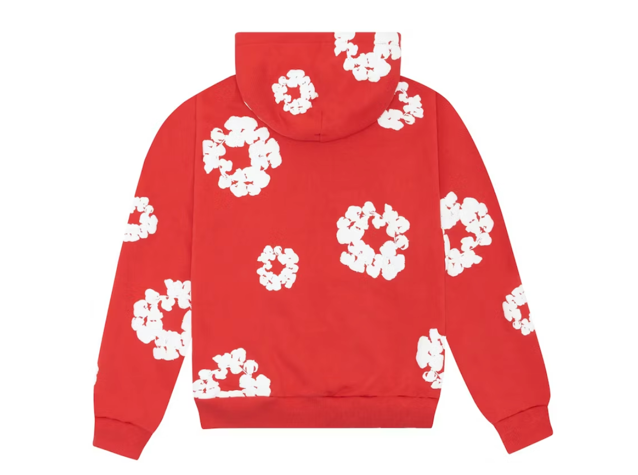Denim Tears Cotton Wreath Sweatshirt Red