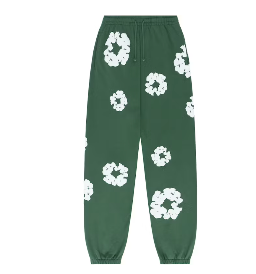 Denim Tears The Cotton Wreath Sweatpants Green