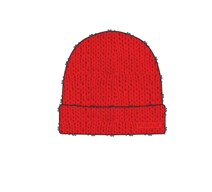 Purple Brand Mohair Beanie