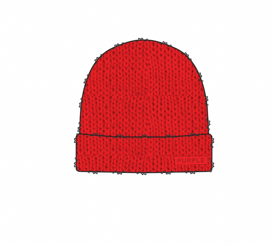 Purple Brand Mohair Beanie