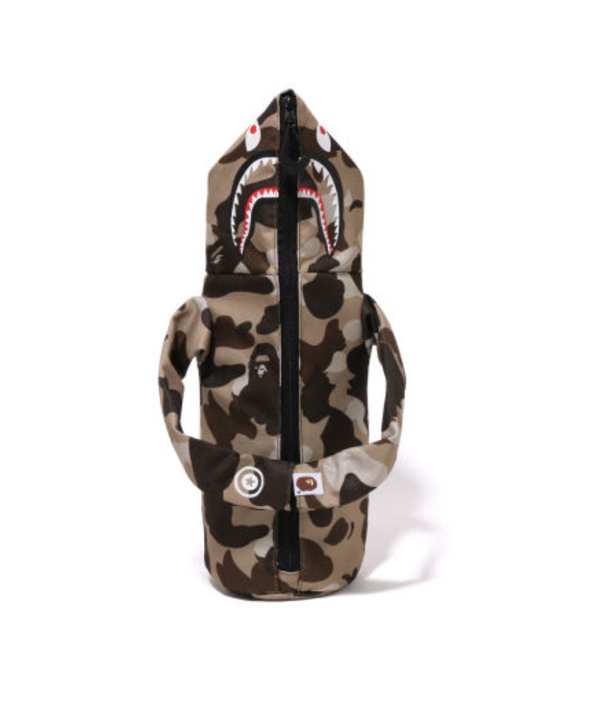BAPE Camo Shark Hoodie Multi Case Yellow