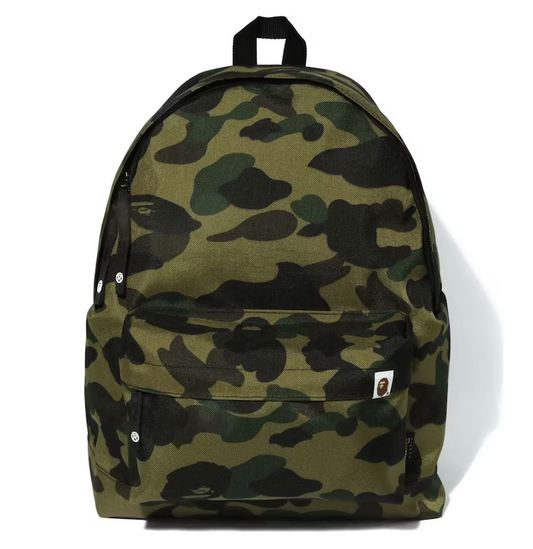 BAPE 1st Camo Cordura Day Pack Green (Mesh Back Version)