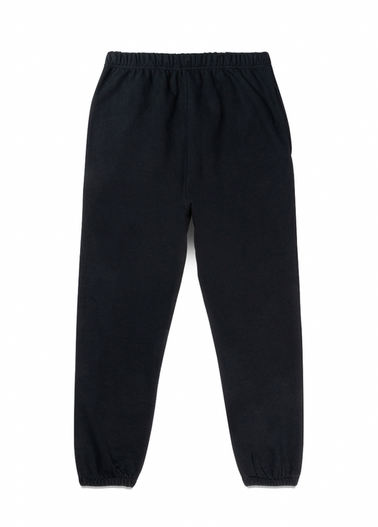 Purple Brand Mwt Fleece Sweatpant Black/Yellow