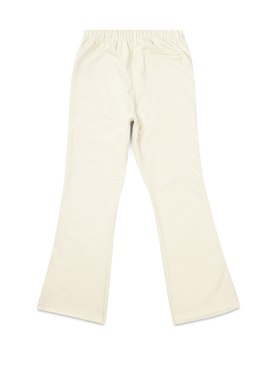 Purple Brand Mwt Fleece Flared Pant Off-White/Red