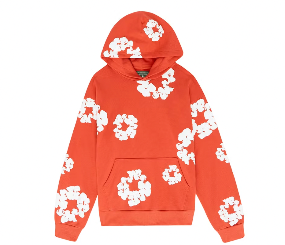 Denim Tears The Cotton Wreath Sweatshirt Orange