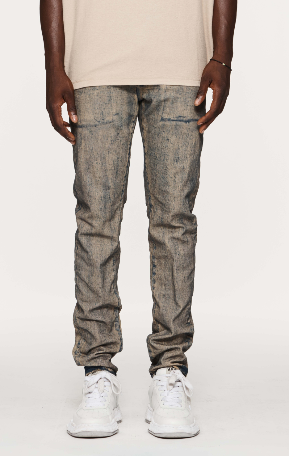 Purple Brand Antiqued Snow Wash Jeans