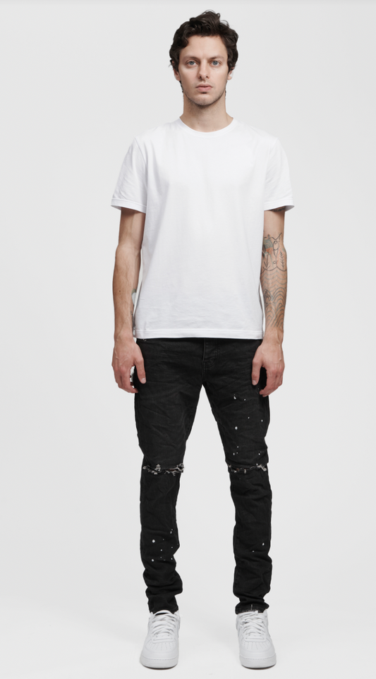 Purple Brand Black Over Spray