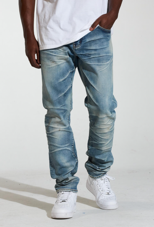 CRYSP DENIM CRYSTAL MARBLE WASH