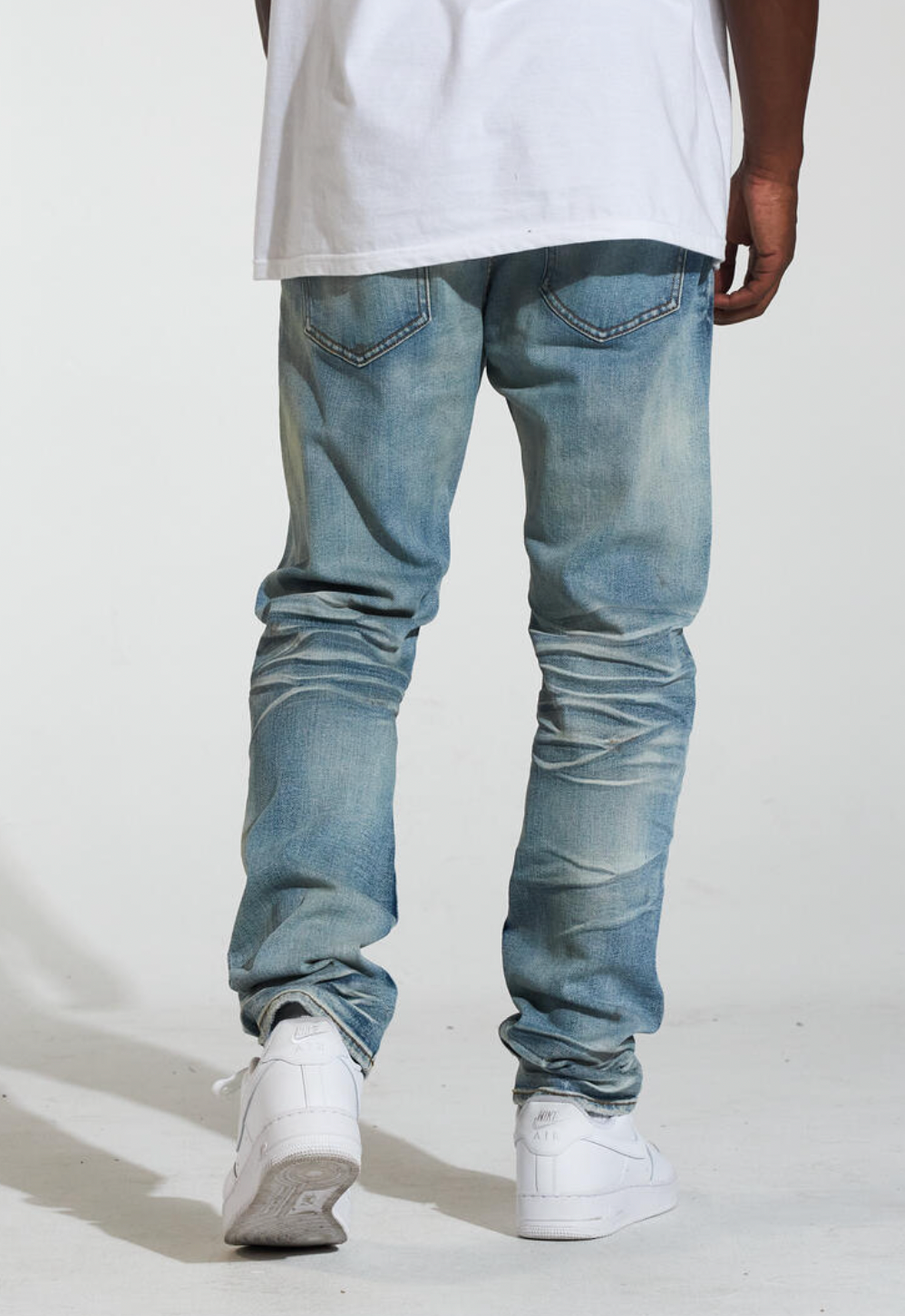 CRYSP DENIM CRYSTAL MARBLE WASH