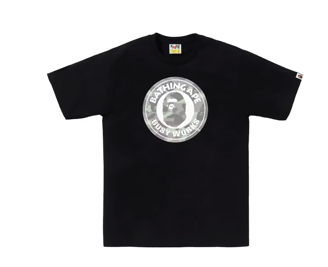 BAPE City Camo Busy Works Tee (SS24) Black