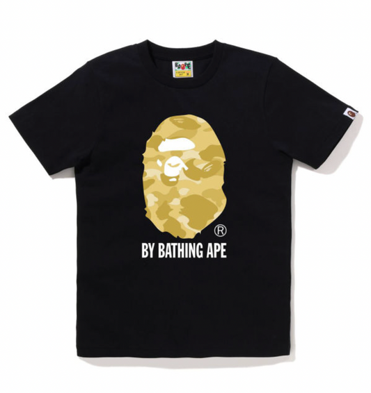 Bape Color Camo By Bathing Ape Tee Black/Yellow