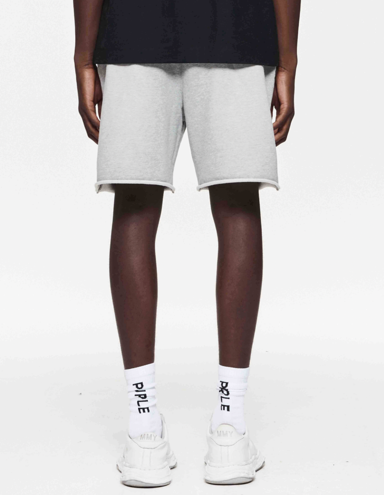 Purple Brand Logo French Terry Sweatshorts Heather