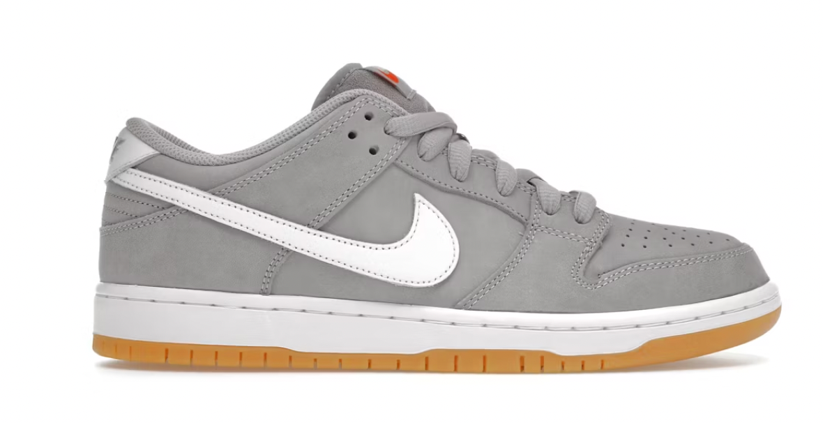 Nike SB Dunk Low Pro ISO Orange Label Wolf Grey Gum