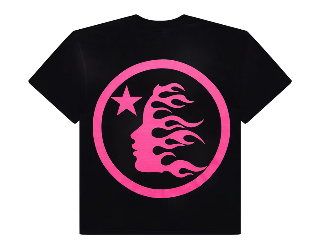 Hellstar Classic T-shirt (Gel Print) Black/Pink