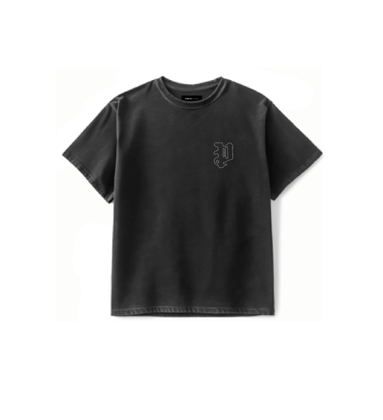 Purple Brand Hwt Jersey Ss Tee Diamond P