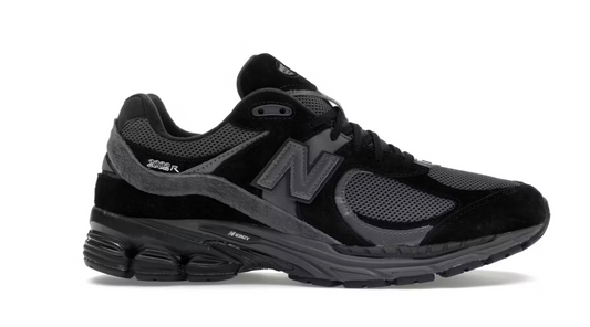 New Balance 2002R Black Dark Grey